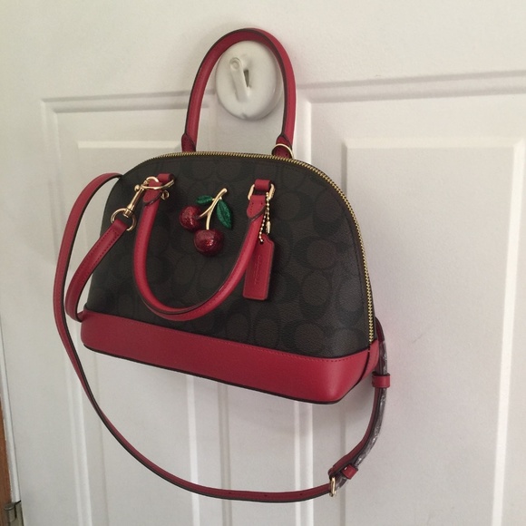Coach | Bags | Firm Coach Signature Mini Sierra Cherry Satchel Coach | Bags | Firm Coach Signature Mini Sierra Cherry Satchel
